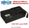TrippLite AVRX550U, UPS interactivo ultra-compacto de 550 VA con AVR. Autonoma carga completa: 3 min. Autonoma a media carga: 10 minutos