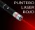 Puntero Laser ROJO, Tipo Lapicero, Muy Poderoso. 532nm, 2 Bateras AAA, Color Negro Mate