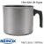 Brinox 7014/367, Hervidor de Aluminio, AntiAderante, Color Chili Plata 14x12.5cm, 1.8 litros