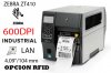 ZEBRA ZT410 600 DPI, Impresora de Etiquetas 4.09/104 mm LAN, 203 DPI, Velocidad 102mm/Seg, Ideal para Fbricas y Empresas de Transporte y Logstica, con opcin de impresin de tags RFID, USB, RS232, Red Ethernet, Wireless Bluetooth