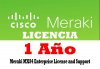 Cisco Meraki LIC-MX84-ENT-1YR, Meraki MX84 Enterprise License and Support, 1 Year, LICENCIA PARA EQUIPO MX84 CISCO MERAKI