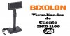 Bixolon BCD-1100, El Visualizador para Cliente más accesible del mercado, Pantalla VFD de 2 filas x 20 columnas, Bajo consumo de energía eléctrica, USB, Base telescópica ajustable, Fácil integración con aplicaciones Windows y Android