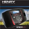 Henry Orion 5 SF 300, Reloj de Huella USB, Lector de Huellas con capacidad de registro de hasta 300 huellas, Cartucho USB con capacidad de hasta 16,000 registros, Cartucho expansible para hasta 65,000 registros, Autonomía sin energía de 6 horas