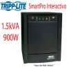 Tripp Lite  SMX1500SLT, UPS SmartPro Interactivo de Onda Sinusoidal de 230V 1.5kVA 900W, Torre, Opciones de Tarjeta de Red, USB, DB9, 8 Tomacorrientes