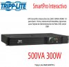 Tripp Lite SMX500RT1U, UPS SmartPro Interactivo de 230V, 500VA 300W, 1U para Rack / Torre, Autonomía Extendida, Opciones para Tarjeta de Administración de Red, USB, serial DB9