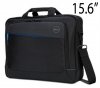 Dell Maletin 15.6” PO-BC-15-20, Maletin Color Negro para laptops hasta 15.6”, 16.7”x3.3”x12.8”, Peso 34.71 oz, Resistente al agua, correa de hombro ajustable y Acolchada, empuñadura acolchada, Correa de transporte Empuñadura