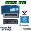 NUC Celeron J4005, Terminal Mini PC Intel Celeron J4005 (hasta 2.8 GHz), Soporta: (hasta 16 GB ram, SSD 2.5”, Audio 7.1 HDMI envolvente), 2 salidas HDMI 4K, Wi-Fi, Bluetooth, Oficinas, Cajas, Puntos de Venta