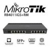Mikrotik RB4011iGS+RM, ROUTER BOARD, 10 PUERTOS GIGABIT, CPU CORTEX 15 4 NUCLEOS, RAM 1GB, SOPORTA POE 8-30VDC, 10 ETH GIGABIT, 1SFP, USB 3.0 ALMACENAMIENTO O MDEM, HARDWARE IPSEC
